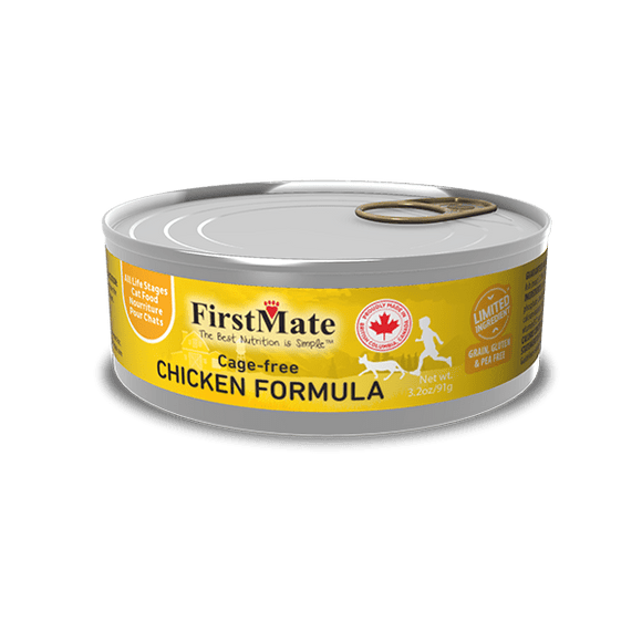 First Mate Limited Ingredient Free Run Chicken Formula for Cats
