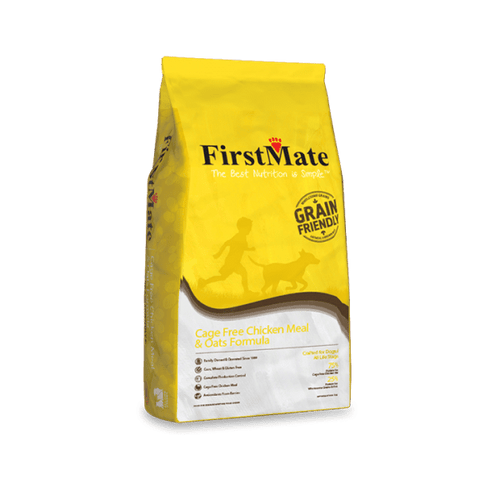 First Mate Cage Free Chicken Meal & Oats Formula Dry Dog Food