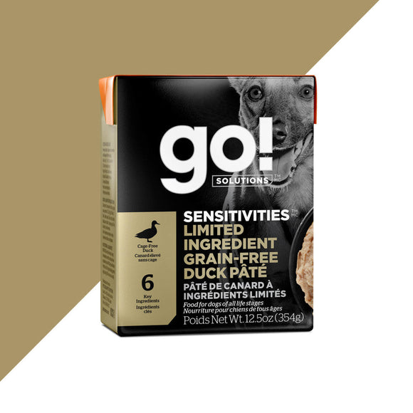GO! SENSITIVITIES Limited Ingredient Grain-Free Duck Pâté