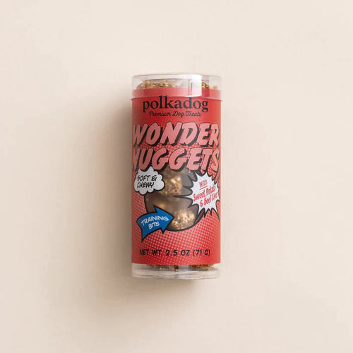 Polkadog Wonder Nuggets Sweet Potato & Beef Mini Tube Soft & Chewy Dog Treat