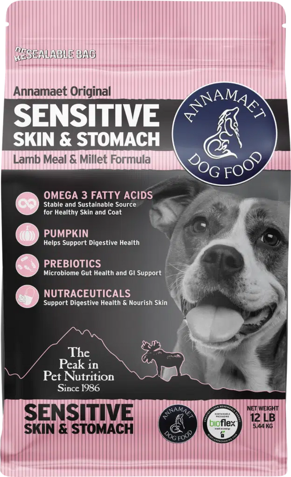 Annamaet Sensitive Skin & Stomach Formula Dry Dog Food