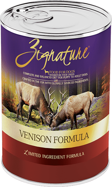 Zignature Limited Ingredient Venison Formula Wet Dog Food (13-oz, single can)