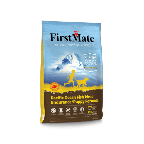 FirstMate Limited Ingredient Pacific Ocean Fish Meal Endurance/Puppy Formula Grain-Free Dry Dog Food