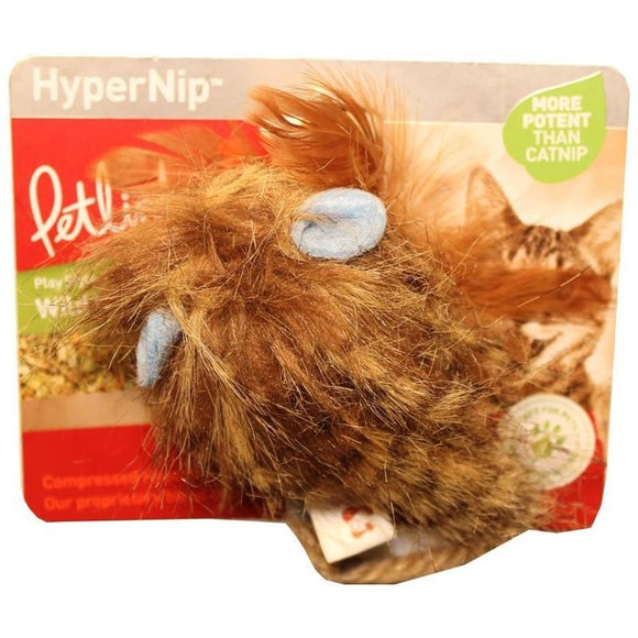 WILD WOOLY LONG TAILED MOUSE WITH HYPERNIP CAT TOY