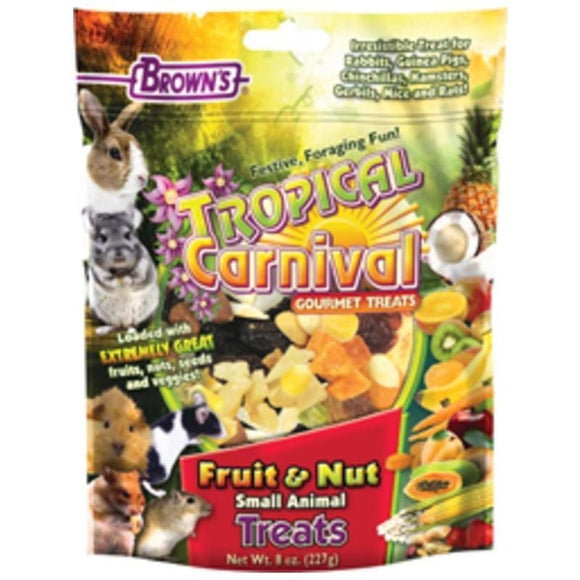 TROPICAL CARNIVAL FRUIT & NUT SMALL ANIMAL TREATS